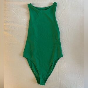 Zara bodysuit, green, size S